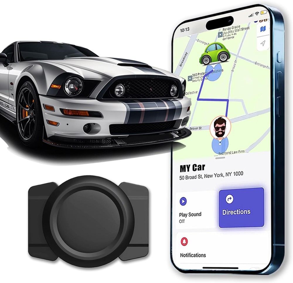 Mini GPS Tracker for Vehicles Real-Time Magnetic Waterproof Tracking Device-image