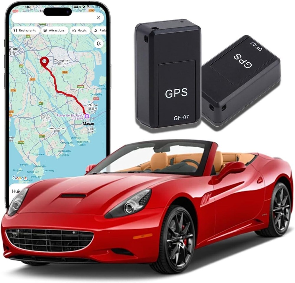 Mini Magnetic GPS Tracker for Vehicles Real-Time Car Locator No Subscription Needed-image