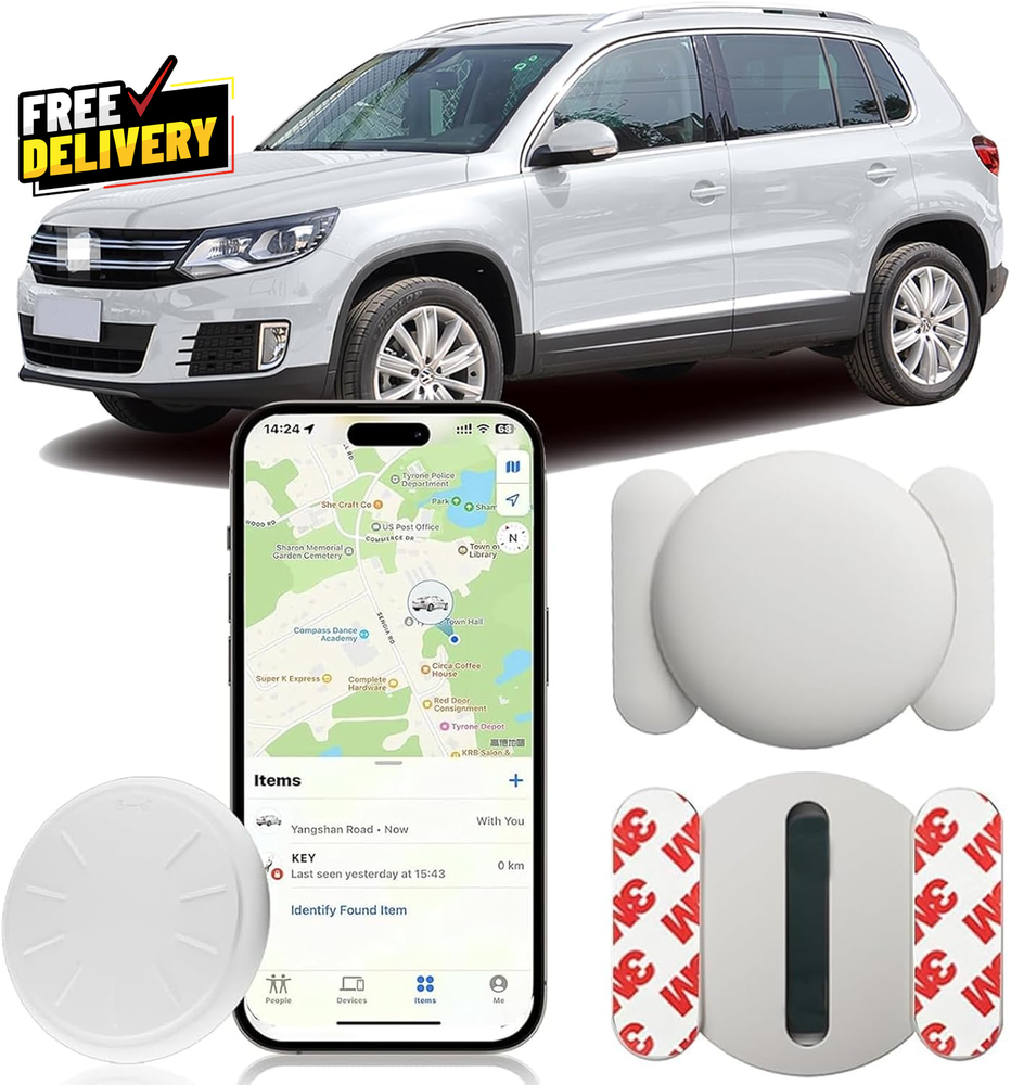 Mini Hidden GPS Tracker for Vehicles - Real-Time Car Tracking Device-image